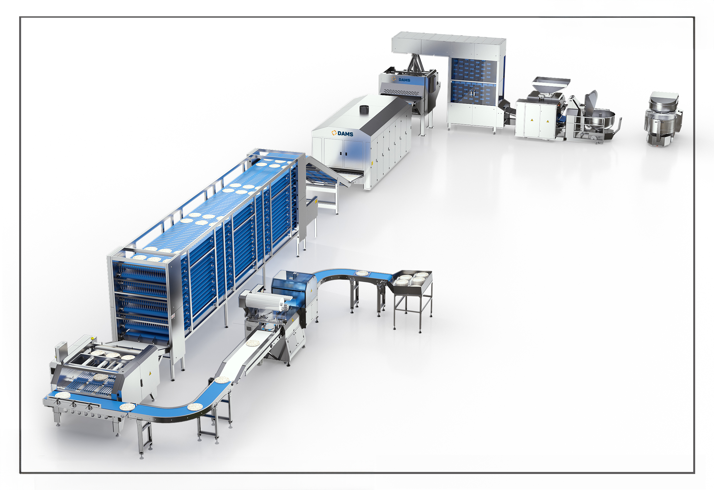 Tortilla Line 10.000 Pcs / Hour DTPL 99TP
